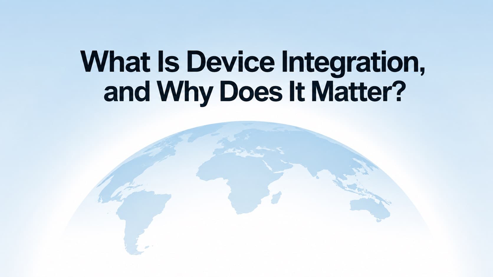 Industrial, healthcare, energy, logistics, and building devices connected through a central integration gateway
