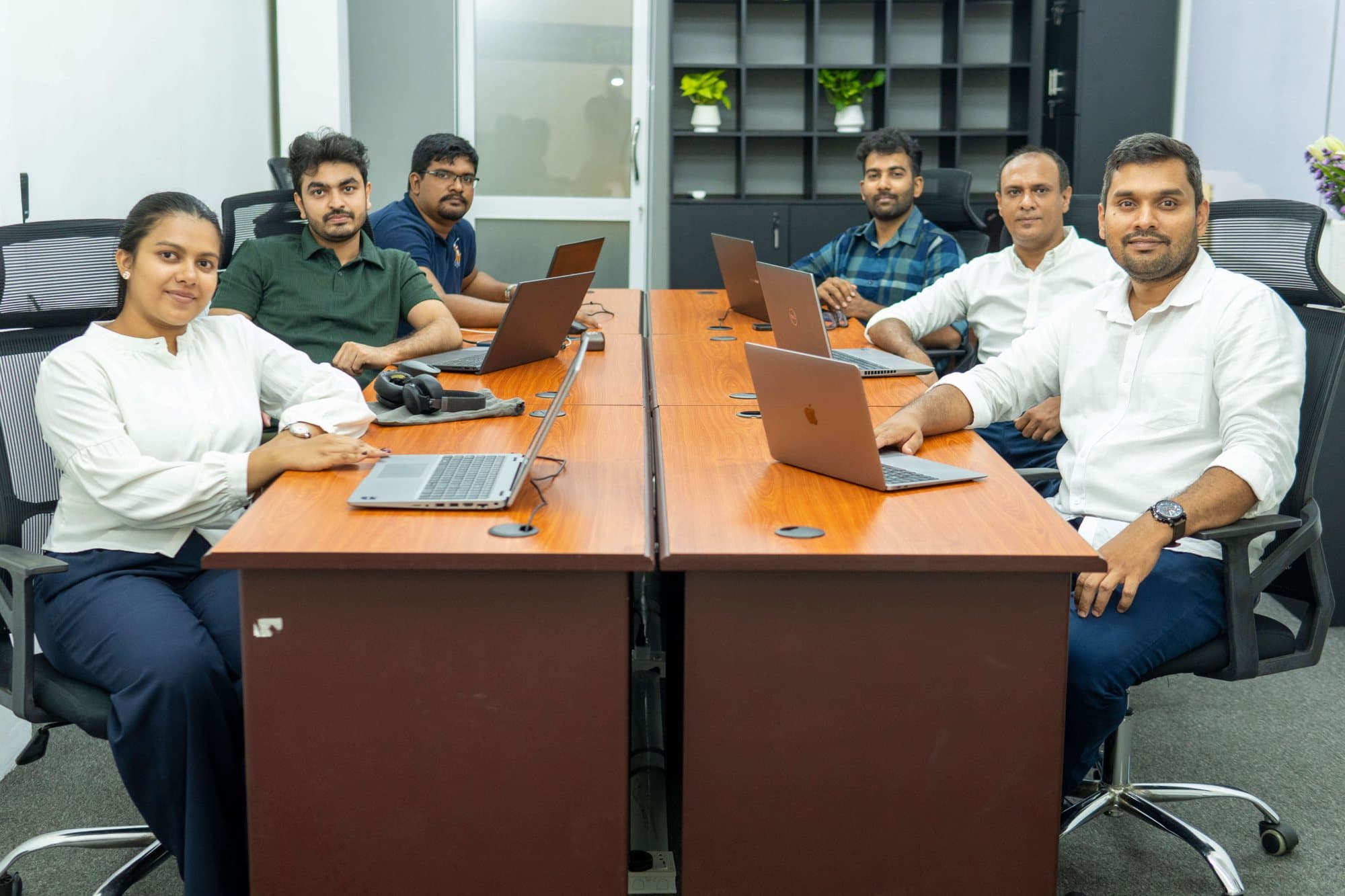 FACTn team members working together