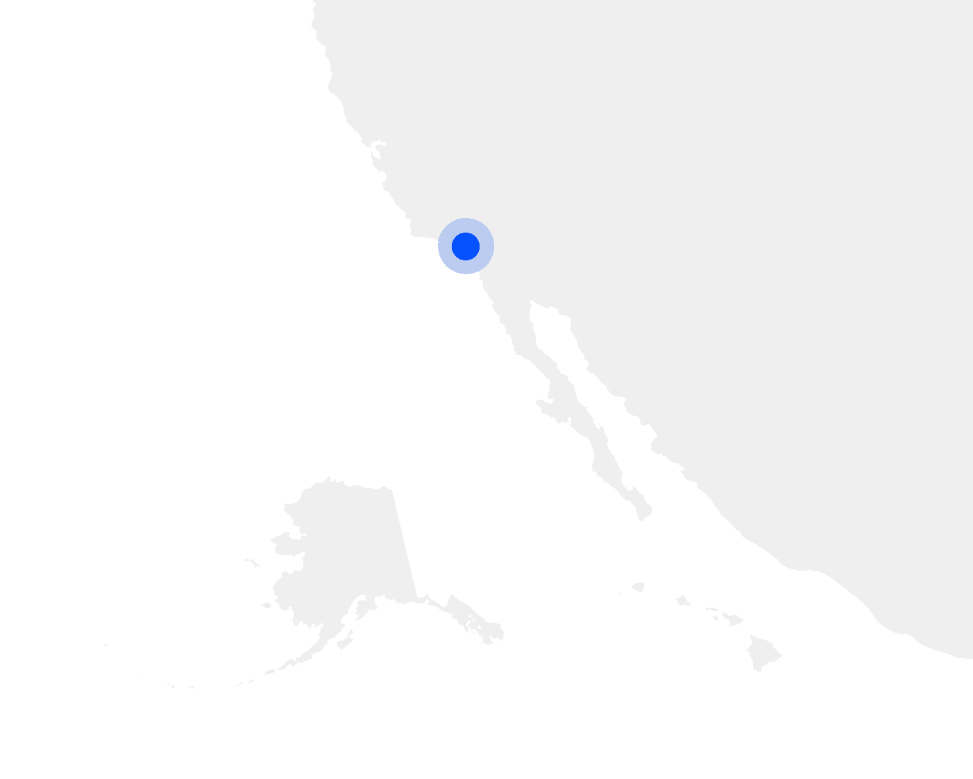 California location map artwork