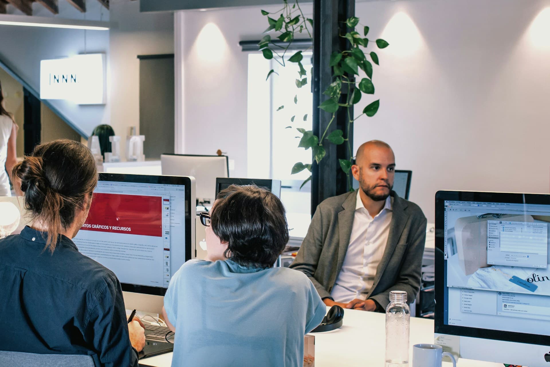 Distributed software team working together across product systems