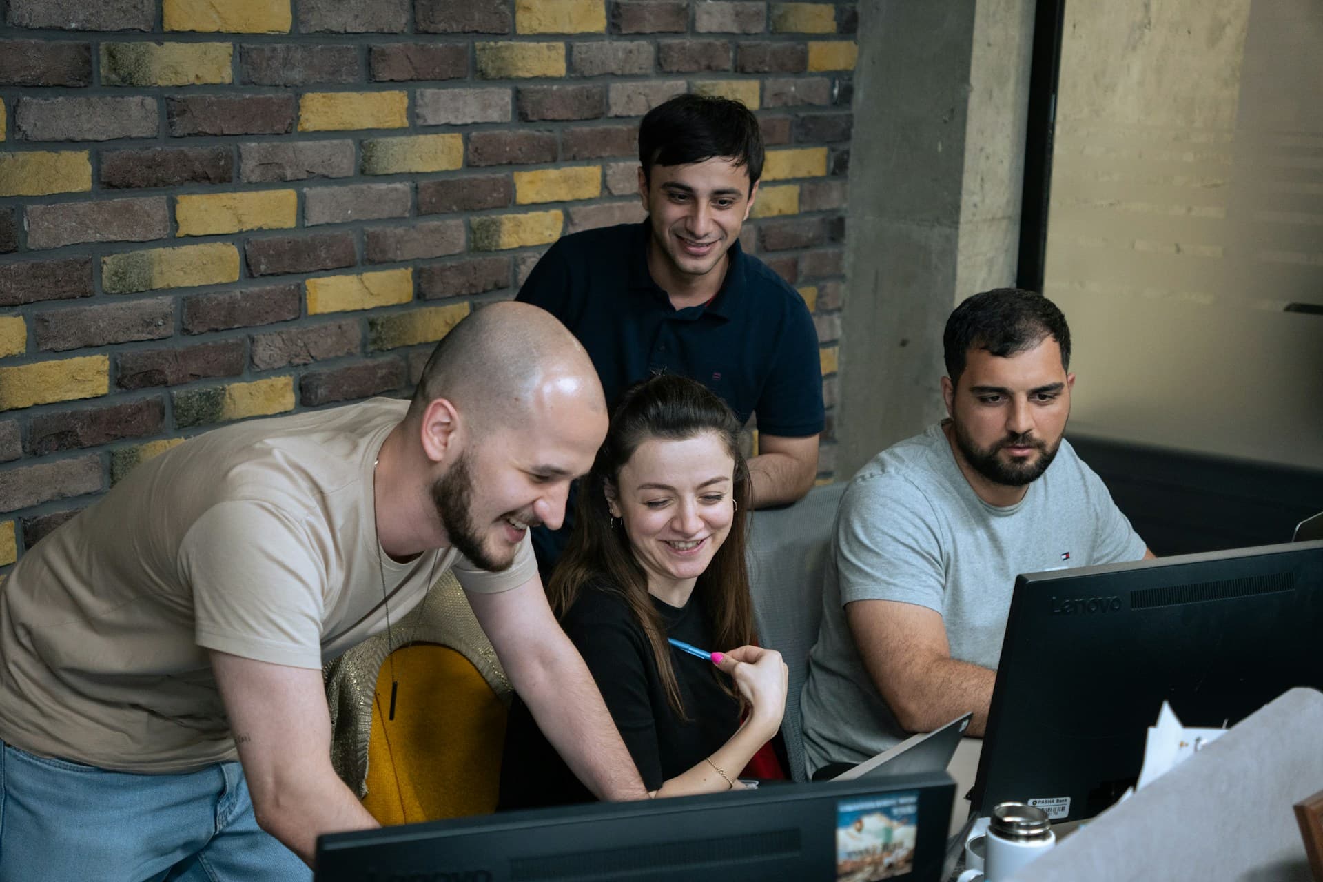Distributed software team working together across product systems